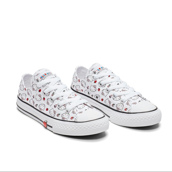 hello kitty converse white